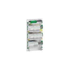 SCHNEIDER ELECTRIC Færdigmonteret Resi9 XP PW gruppetavle, 3 rækker 13M: 1xAFB 1xSPD + 2xRCD + 5xC10A 1PN + 2xC16A 3PN + 1xC10A 3PN