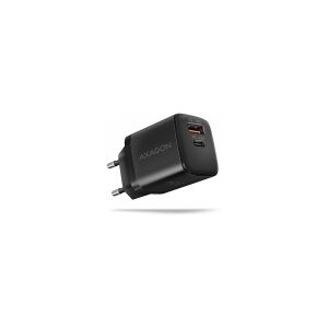 AXAGON ACU-PQ30 Power Charger, PD &  QC 30W, QC3.0,4.0/AFC/FCP/PPS/Apple, Black