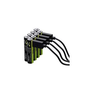Verico LoopEnergy USB-C Genopladeligt AAA-batteri Litium 600 mAh 1.5 V 8 stk