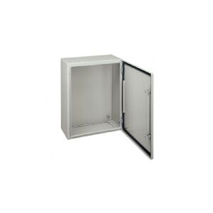 SCHNEIDER ELECTRIC Vægskab metal CRN, 600 x 500 x 200 mm HxBxD RAL7035 uden montageplade, IP66, 1 låge