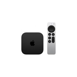 Apple TV 4K, Apple, A15, 64 GB, AVC, H.264, HEVC, M4V, MP4, MPEG4, AAC, AC3, AIFF, EAC3, FLAC, HE-AAC, MP3, MP3 VBR, WAV, GIF, HEIF, JPEG, TIFF