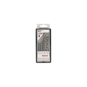 Bosch Powertools Bosch Robust Line CYL-3 Silver Percussion - Borebitsæt - for beton, murerarbejde - twist-bit - 5 stykker - 5 mm, 6 mm, 8 mm, 10 mm, 4 mm - længde: 75 mm, 85 mm, 100 mm, 120 mm