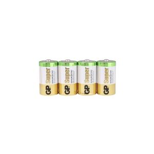 GP Batteries Super Alkaline D, Engangsbatteri, D, Alkaline, 1,5 V, 4 stk, Flerfarvet