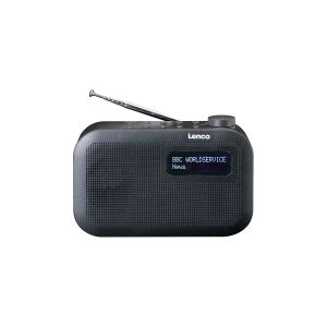 Lenco PDR-016 - DAB bærbar radio - 2 Watt - sort