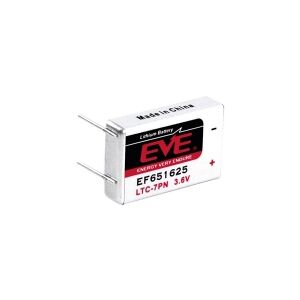 EVE EF651625 Special-batterier LTC-7PN U-loddeben Lithium 3.6 V 750 mAh 1 stk