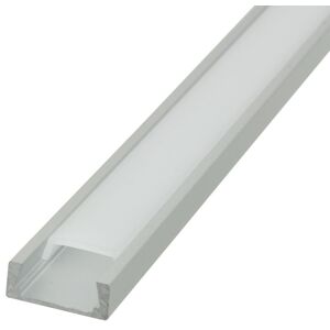 Aluminiums Skinne Til Led Strips - Standard Profil - 1 M