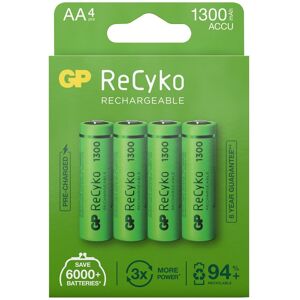 Gp Recyko Aa-Batteri - 1300 Mah - 4 Stk.