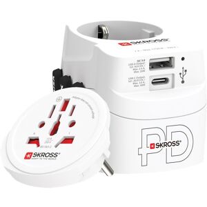 Skross Pro Verden Usb Rejseadapter Med Usb-C/a - Pd