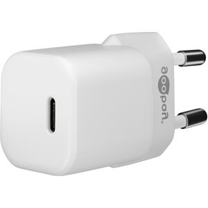 Goobay Usb-C Gan Hurtigoplader Nano - Pd - 30w - Hvid