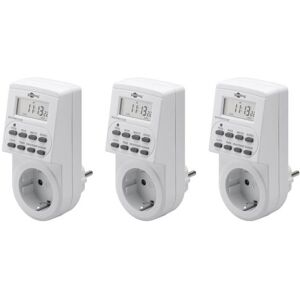 El Timer - 24 Timer - Digital Ur - 3 Stk.