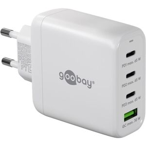 Goobay 230v Usb-C Pd Qc Multiport Oplader - 68w - Hvid