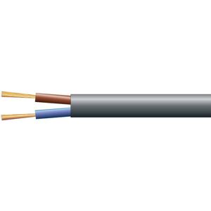 ELW Lampeledning - Oval - 2x0.50mm2 - Sort - 100 M