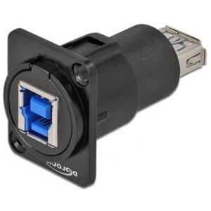 Delock D-Type Modul (Xlr-Stik Port) - Usb-A 3.0 Til Usb-B 3.0