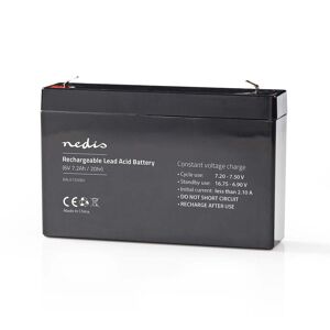 Nedis Genopladeligt Blybatteri 6v - 10.000 Mah