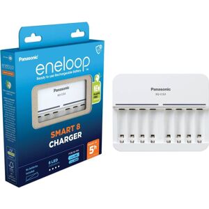 Panasonic Eneloop Lader Til 8 Stk. (Aa/aaa)