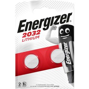 Energizer Lithium Cr2032 Batteri - 2 Stk.