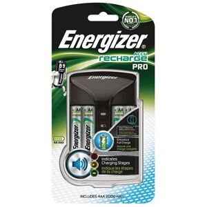 Energizer Pro Charge Batterioplader Inkl. 4 X Aa Batterier