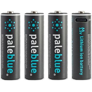 paleblue Pale Blue Li-Ion Genopladelige Aa-Batteri - 1700 Mah - 4 Stk