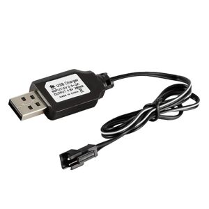 Sm-2 Pin Usb Ladekabel Ledning Til Rc Bil 4,8 V 250ma Ni-mh Ni-cd batteri