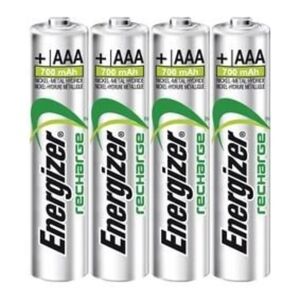 Energizer Batteri Genopladelig AAA/LR03 Ni-Mh 500mAh 4-pak