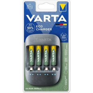 Varta Økooplader AA/AAA inklusive 4x AA 2100 mAh