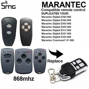 868 Mhz garagefjernbetjening Marantec portåbner til D302 D304 D321 D323 D382 D384 131 Digital 302 868,3 Mhz kontrol