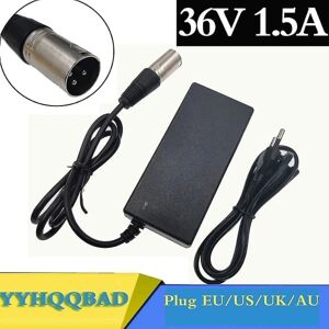 36v 1.5a 3 Pin Xlr Bly Acid Batteri Cykeloplader El-Scooter E-Bike Kørestolsoplader US