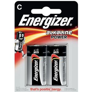 Energizer Alkaline Power C batterier (2 stk)