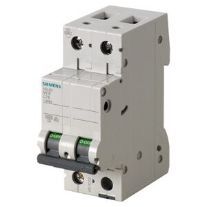 Siemens 10a Automatsikring C 1p+n I Grå