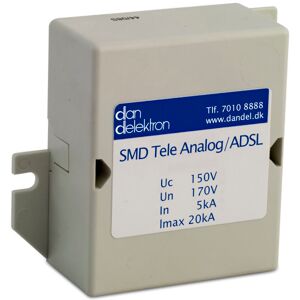 Dan Delektron Transientbeskyttelse Smd Tele Analog/adsl 1par F/væg Montage