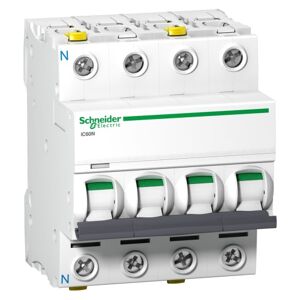 Schneider Electric Schneider 13a Automatsikring 3p+n I Hvid