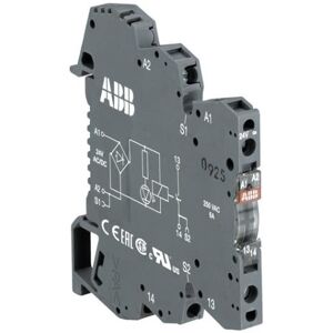 ABB 10 Stk Interfacerelæ Rb121a/r600, 1co, 24v Ac/dc