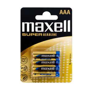 Maxell Aaa Super Alkaline Batterier, Pakke Med 4 Stk.