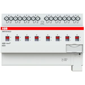 ABB Knx Sa/s8.10.2.2 Kontaktaktuator, Man. Betjening, Ac1 10a, Ac3 8a