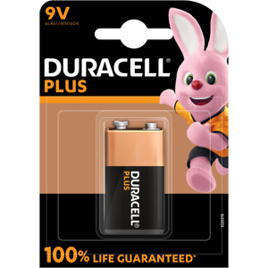 Duracell Plus 9v Alkaline Batteri - 1 Stk.