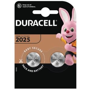 Duracell Electronics Cr2025 Lithium Batteri - 2 Stk.