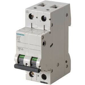 Siemens 5sl Automatsikring 1p+n 16a, Grå