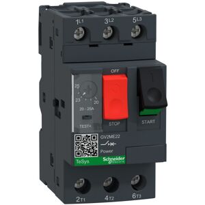 Schneider Electric Håndbetjent Motorværn Gv2me22 20-25a