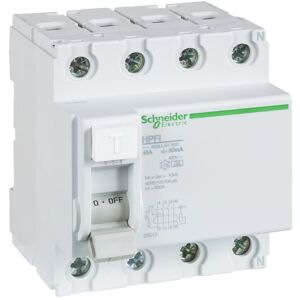 Schneider Electric Schneider Multi9 Hpfi Relæ A, 4p På 40a