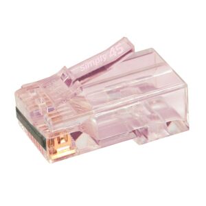 Imago Sonas Simply45 Rj45 Modular Pass-Through Plug Cat6/6a Uskærmet