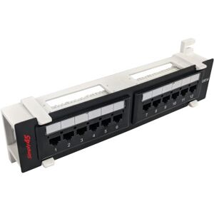 Imago Sonas Simply45 Patchpanel Til Væg 12 Port Cat6 Utp Loaded