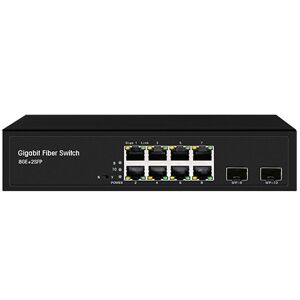 Lan-com Desptop Switch 8-Port 10/100/1000 Uplink 2-Port La-Swai-G0208-S