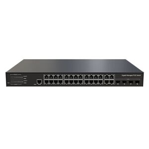 Lan-com 24-Port 10/100/1000 Poe Port 1-24 Support 30w