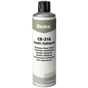 Kema Cr-316 Rustfri Stålspray 400ml