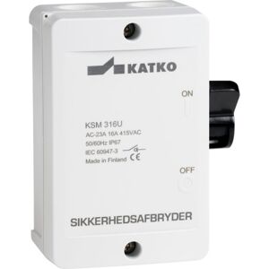 Katko Ksm416u Sikkerhedsafbryder M20, 4p, 16a