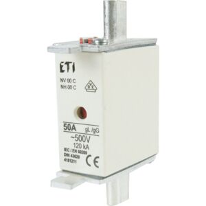 ETI Sikring Nh 000 80a 500v Gl/gg