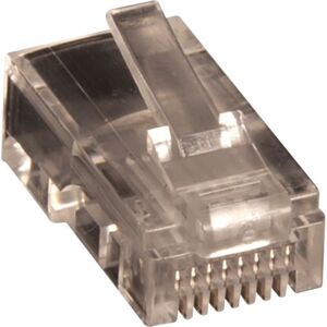 Lan-com Modular Plug Kat.5e Rj45 Utp 8/8 Til Rundt Flerkoret Kabel