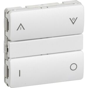 Lauritz Knudsen Lk Ihc Wireless Batteritryk Med 4 Slutte, 1 Modul. Hvid
