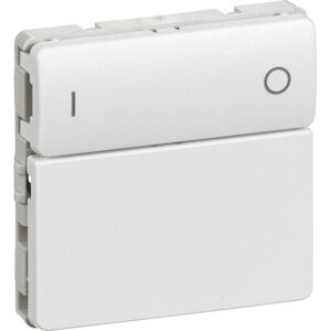 Lauritz Knudsen Lk Ihc Wireless Fuga Batteritryk, 2 Slutte, 1 Modul, Hvid