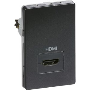 Lauritz Knudsen Lk Fuga Hdmi Udtag, 1½ Modul, Koksgrå